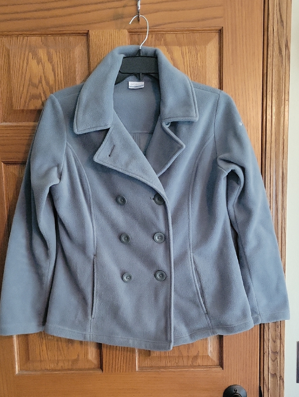 Columbia Women's Double-Breasted Pea Coat -  Sage Green